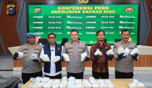 23 Kg Heroin Jaringan Internasional Digagalkan di Riau, Nilainya Rp68 Miliar